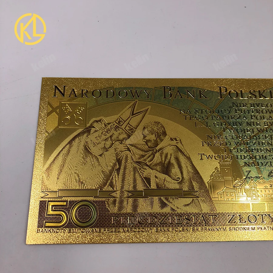 Горячая Распродажа 1 шт. качественные польские банкноты Красочные 50 купюр