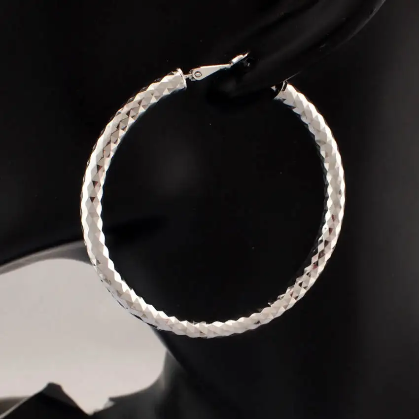 MANILAI Модные женские ювелирные изделия 55 мм Диаметр Блестящий граненый сплав