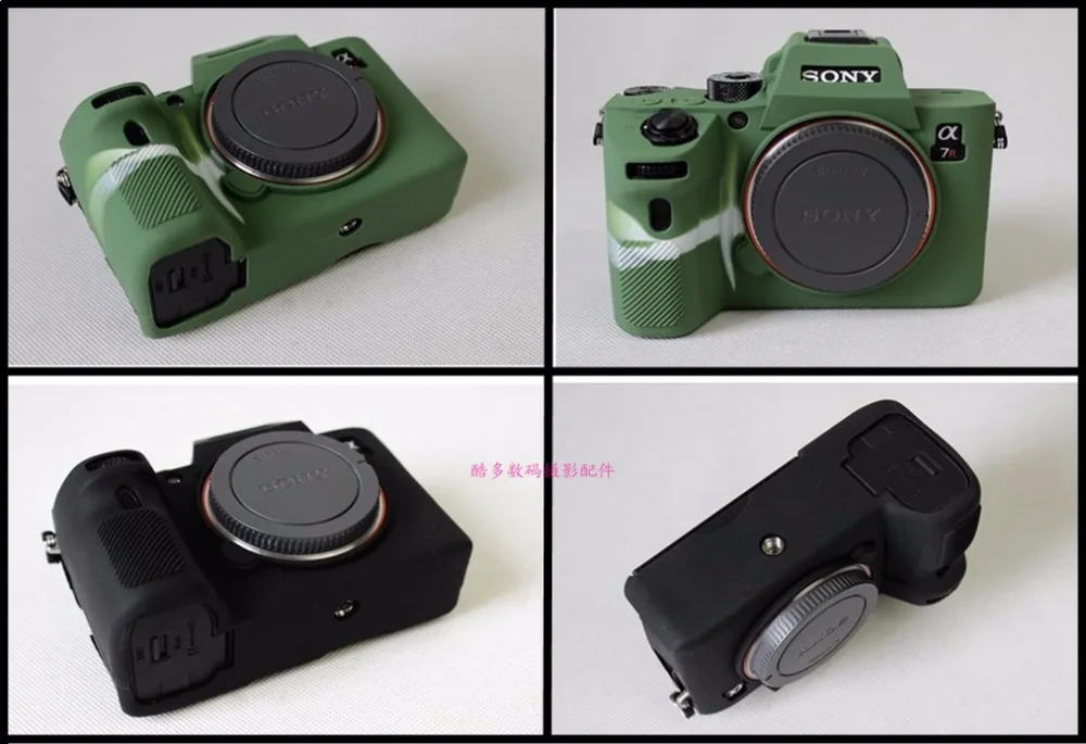 Soft Silicone Rubber Camera Protective Body Cover Case Bag Skin For SONY A7III A7 Mark 3 A7RM3 A7R3 III A7M3
