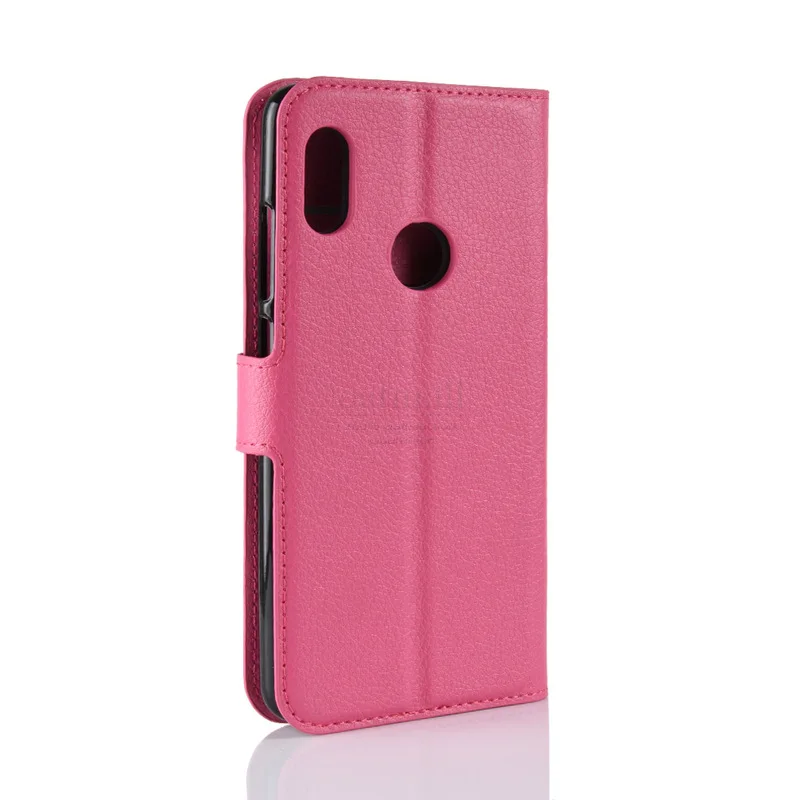 Чехлы для телефонов с текстурой личи чехлы Xiaomi RedMI NOTE 5 PRO чехол-кошелек подставкой