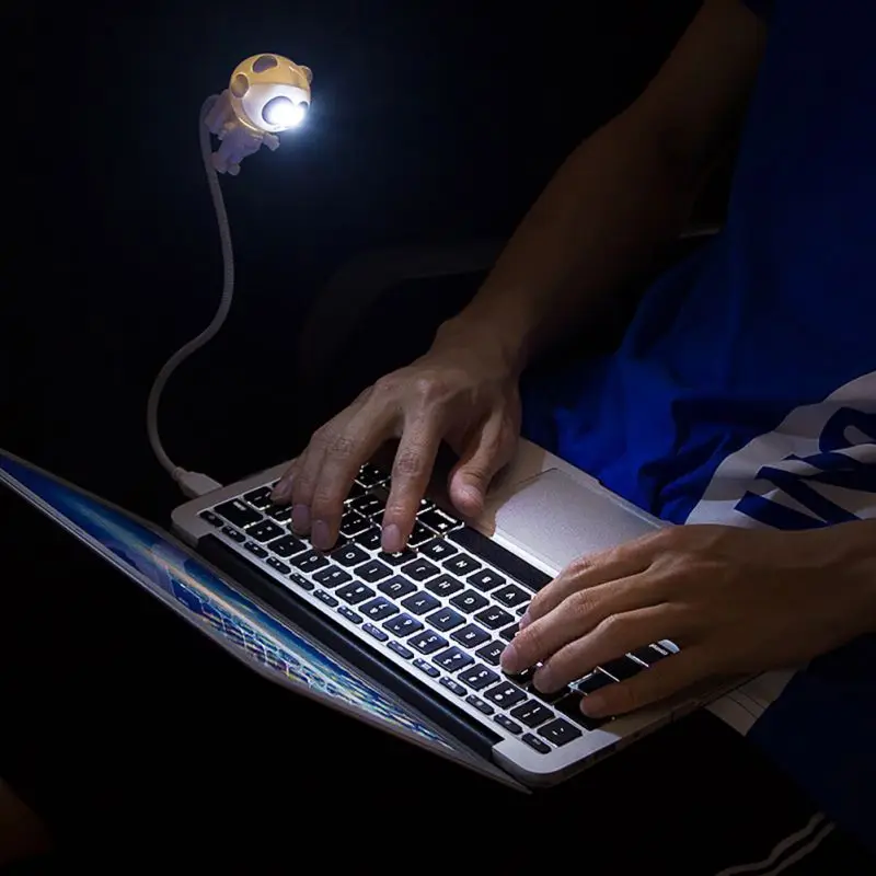 Светодиодный ночник с гибкой пандой 5 в пост. Тока|Ночники| |