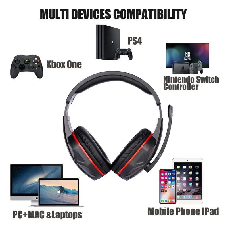 K1 игровая гарнитура для PS4 casque Проводные ПК стерео наушники с микрофоном нового