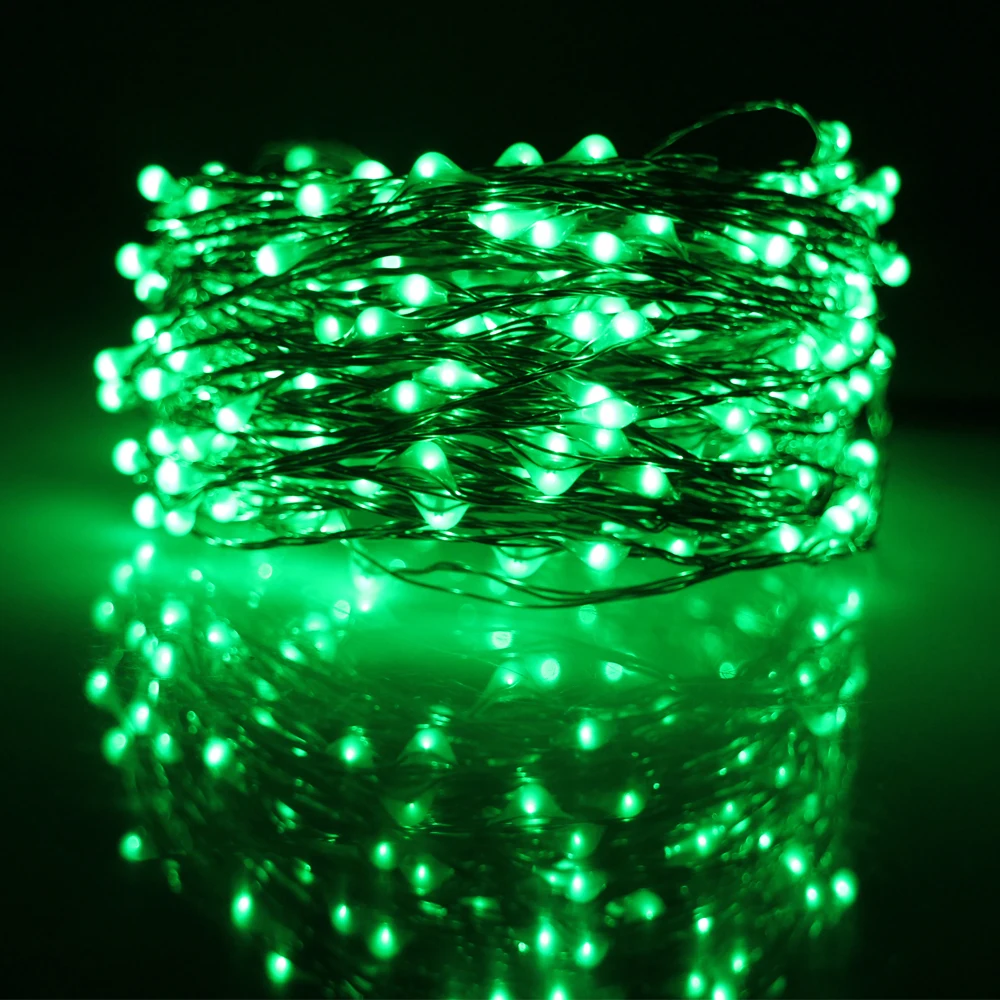 150 Led 49Ft 15 м Рождественская гирлянда для Хэллоуина украшения вечеринки медные