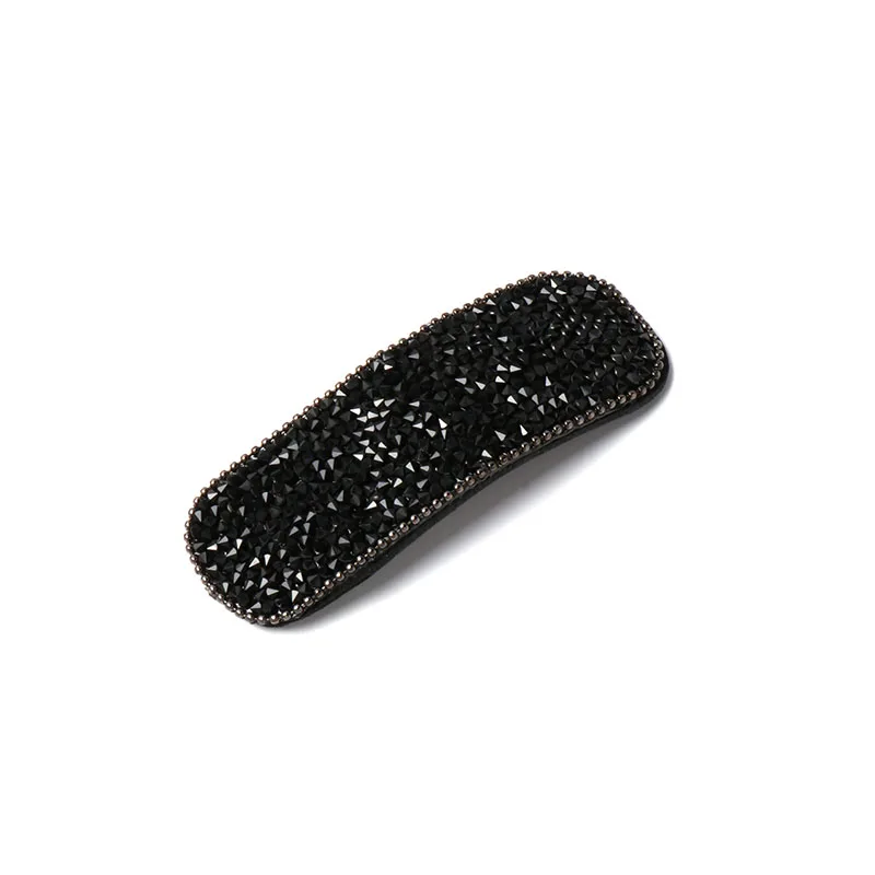60078-BK JUJIA Bling Стразы шпильки головные уборы для женщин девочек заколки невидимки для волос заколка-пряжка с кристаллами аксессуары для волос женские - Окраска металла: 60078-BK