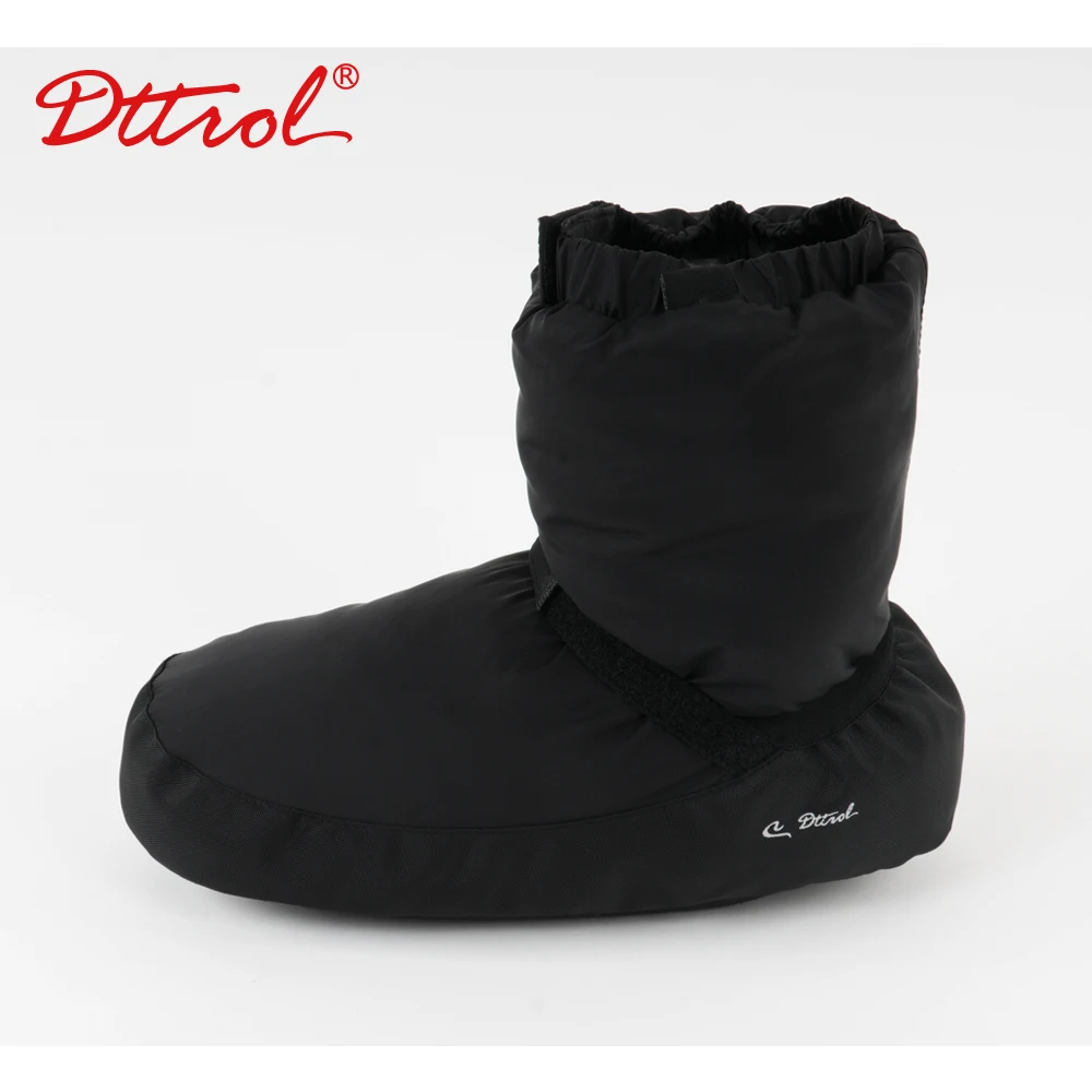 

Black/Purple Dance Apparel Girls Ballet Point Warm Shoes Ballet Castle Flo Ballet Dance Warm Boot Ballerina Warm-up Booties