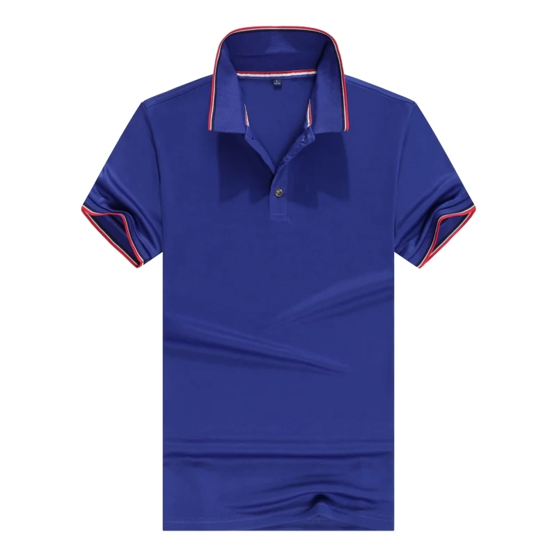 Royal blue Пользовательские униформы компании Группа команда рубашка печать фото/логотип унисекс сплошной цвет короткий рукав О-образный вырез рубашки для женщин и мужчин - Цвет: Royal blue
