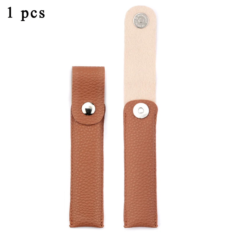 1 pcs bag only Professional storage for eyelash extension tweezers eyelash extension tools leather bag for tweezers portable safe makeup tools - Цвет: 1 pcs bag only