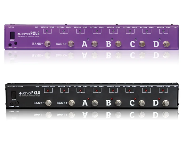 JOYO PXL-8 8 петель гитара программируемый напольный эффект Лупер коммутатор маршрутизатор Looping система WAVE-X Для Boss Mooer