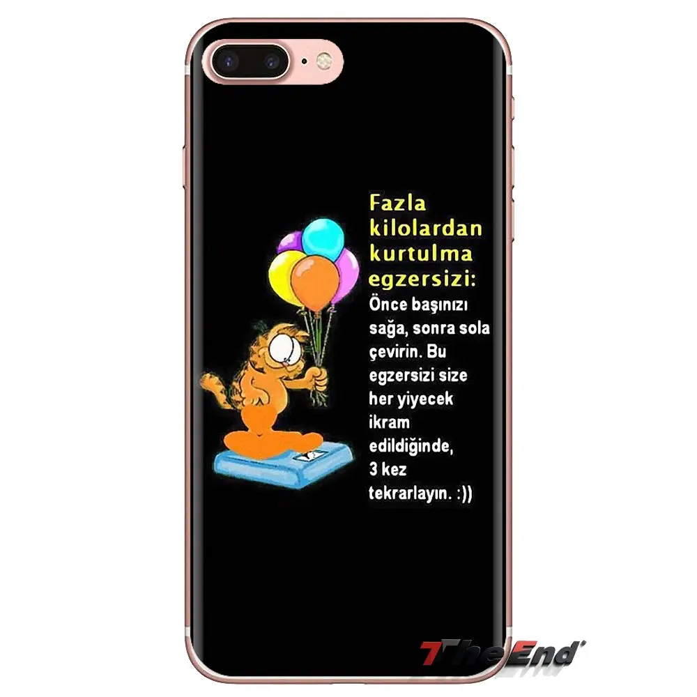 Милый Кот Гарфилд для Xiaomi Redmi 4A S2 Note 3 3S 4 4X 5 Plus 6 7 6A Pro Pocophone F1 мягкие прозрачные чехлы