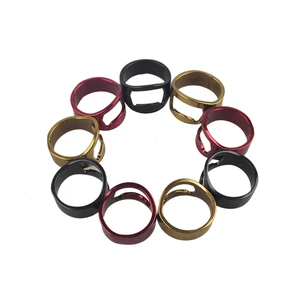 1pc Finger Ring Shape Bottle Opener Creative Stainless Steel Beer Bottle Openers 22mm Diameter Kitchen Bar Tool Accessories