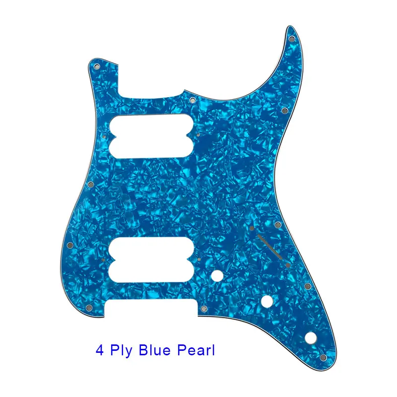 Pleroo гитарные аксессуары гитарные накладки 11 винтовых отверстий для fender стандартный и современный Stratocaster ST HH Стиль гитары