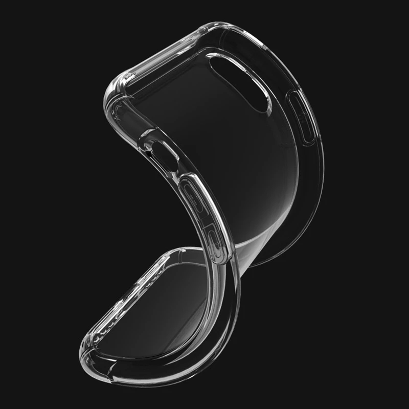 Подходит для iPhoneXSMAX Прозрачный 3D звуковой корпус телефона 8plus четыре угла