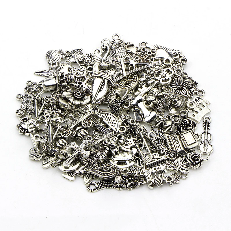 1 упак./лот античное серебро смешанный стиль подвески в виде животных для DIY