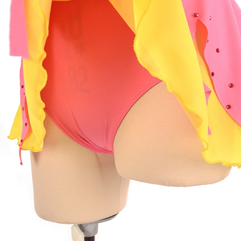 Костюм для фигурного катания на коньках индивидуальное соревнование