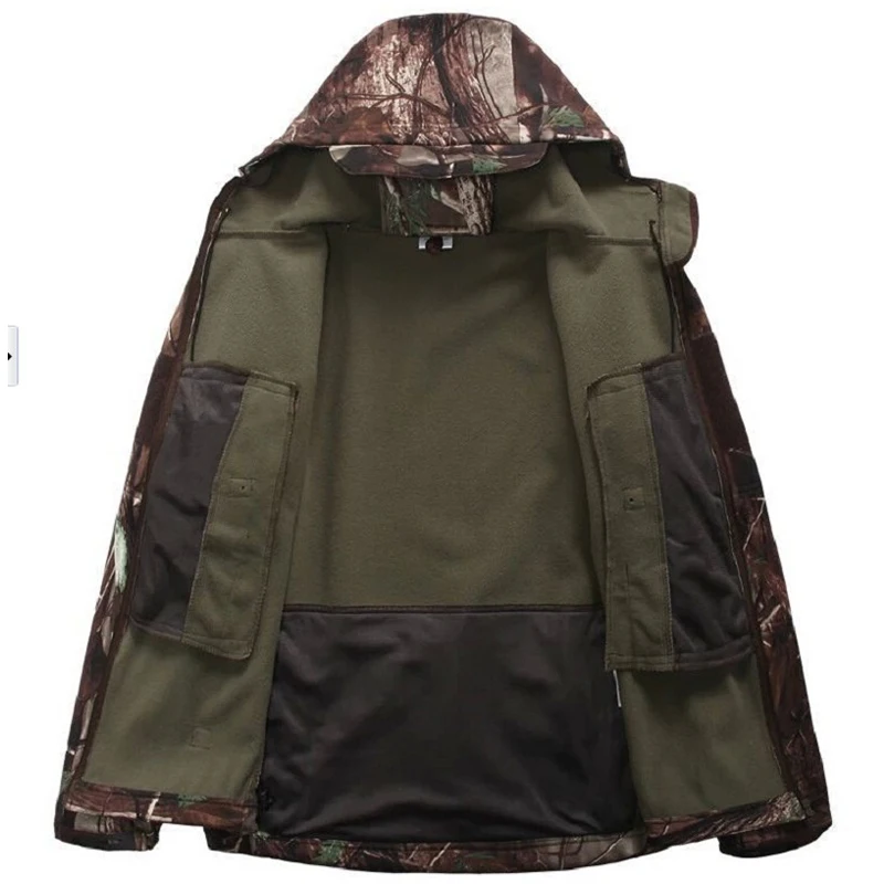 Мужской Камуфляжный костюм в стиле милитари размеры S M L XL XXXL|tad jacket|soft shell tad