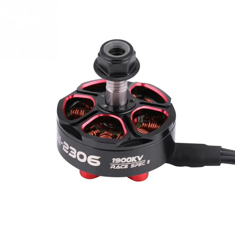 CCW 1900KV EMAX Metal RSII 2306 3-6S CW CCW 1600KV 1700KV 1900KV FPV гоночный Квадрокоптер мотор запасная часть для радиоуправляемых моделей для дистанционного управления Дрон 12N14P - Цвет: CCW 1900KV