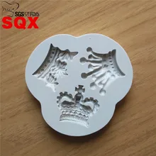 3 шт. силиконовые формы для выпечки в форме короны|soap moulds|fondant cake