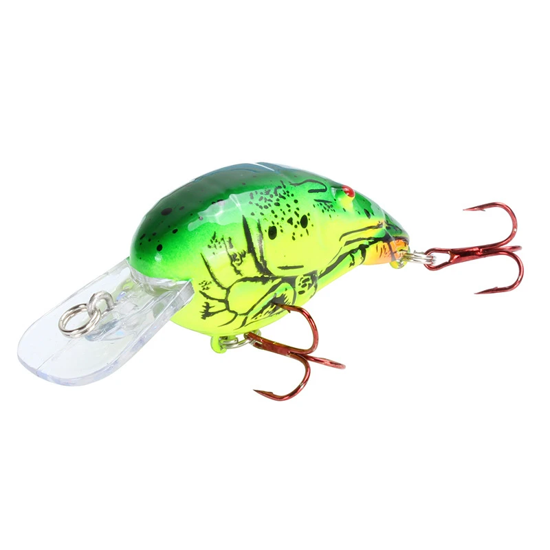 1 шт. приманка для ловли рыбы 7 см 11 5 г Crankbait Мышь модель 3D глаза Джеркбейт Пластик