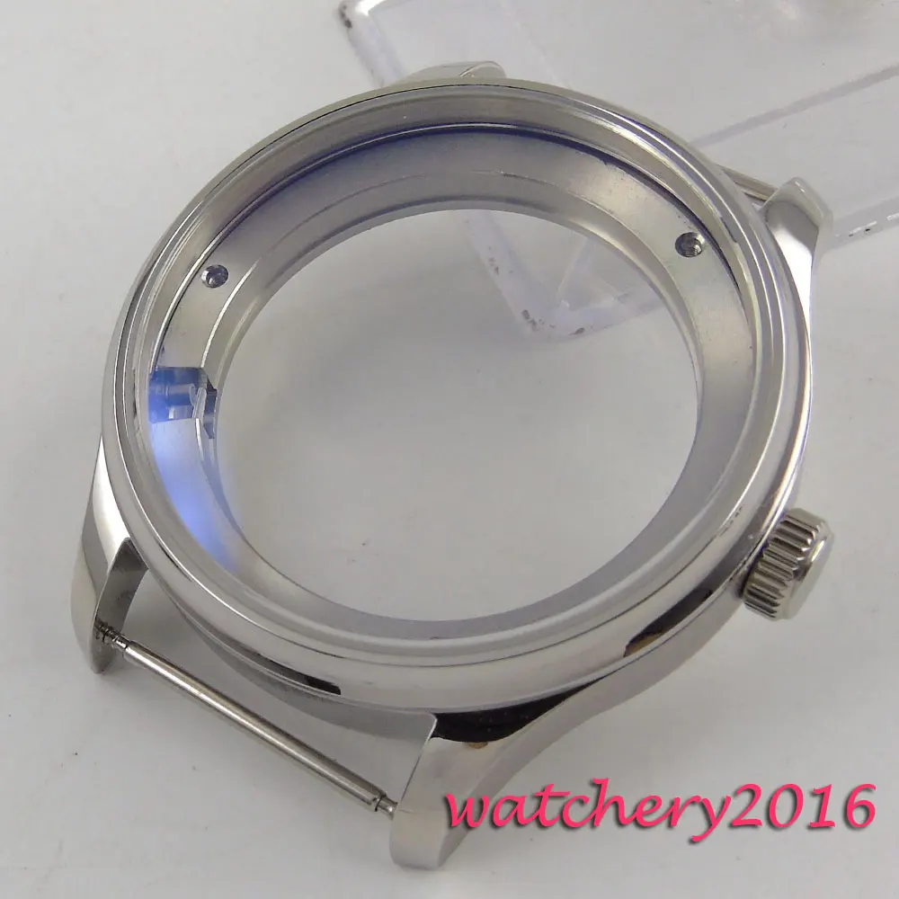 

43mm 316L Stainless Steel Watch CASE fit ST2505 ST2530 Movement