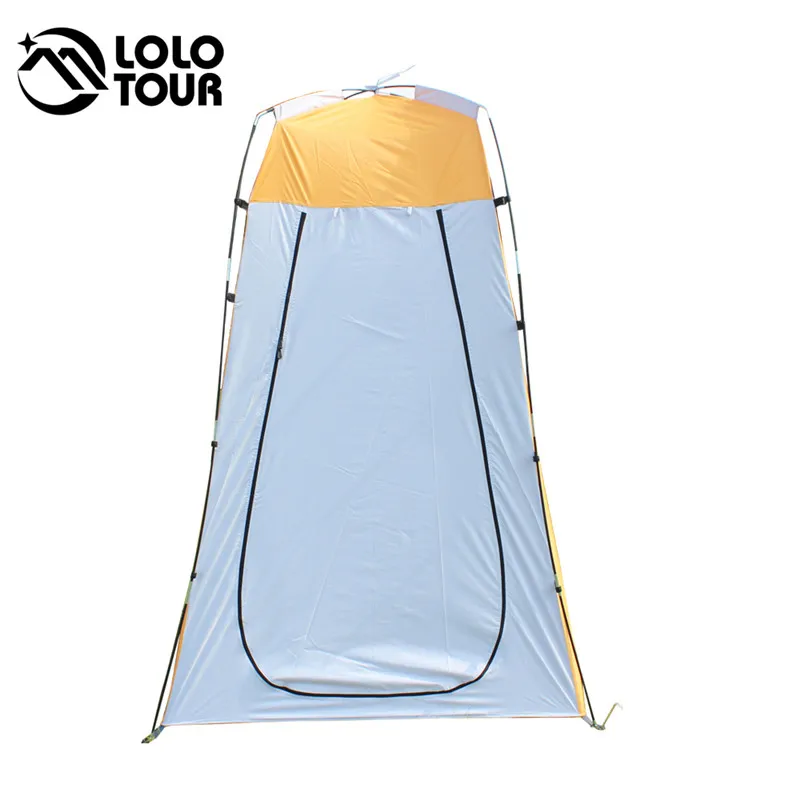 Легкий переносной походный душ тент складной холст для улицы унитаза уединение