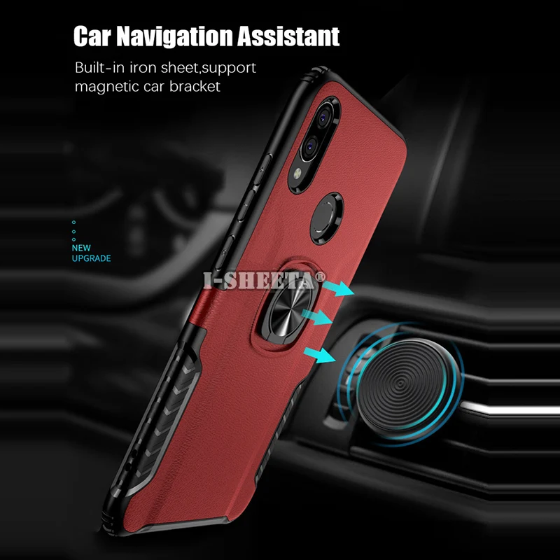 Hybrid Case For Xiaomi Mi 8 9 Lite Pro CC9 CC9E 9T SE Shockproof Cover Ultra Thin Matte Hard PC + Soft TPU Holder Ring Stand |