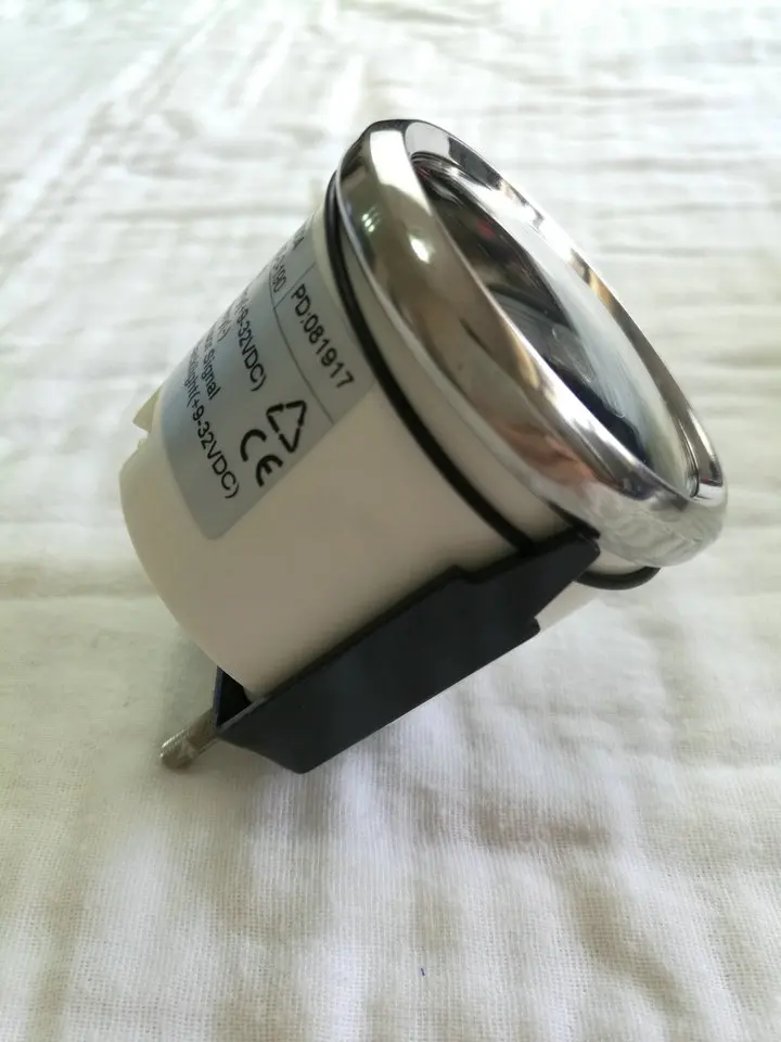 Судовая лодка датчик уровня топлива 0-190OHM 9-32V 52 мм 316L хромовый ободок с черным