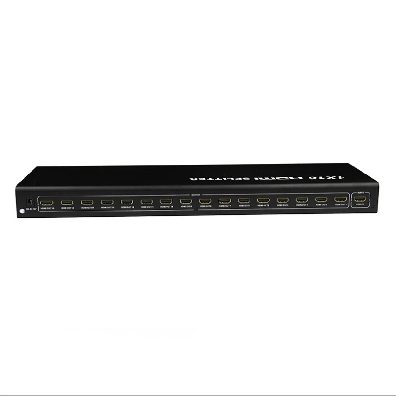HDMI сплиттер 16 портов поддержка 4K x 2K 3D Full HD1080P 1X16 концентратор|Компьютерные кабели