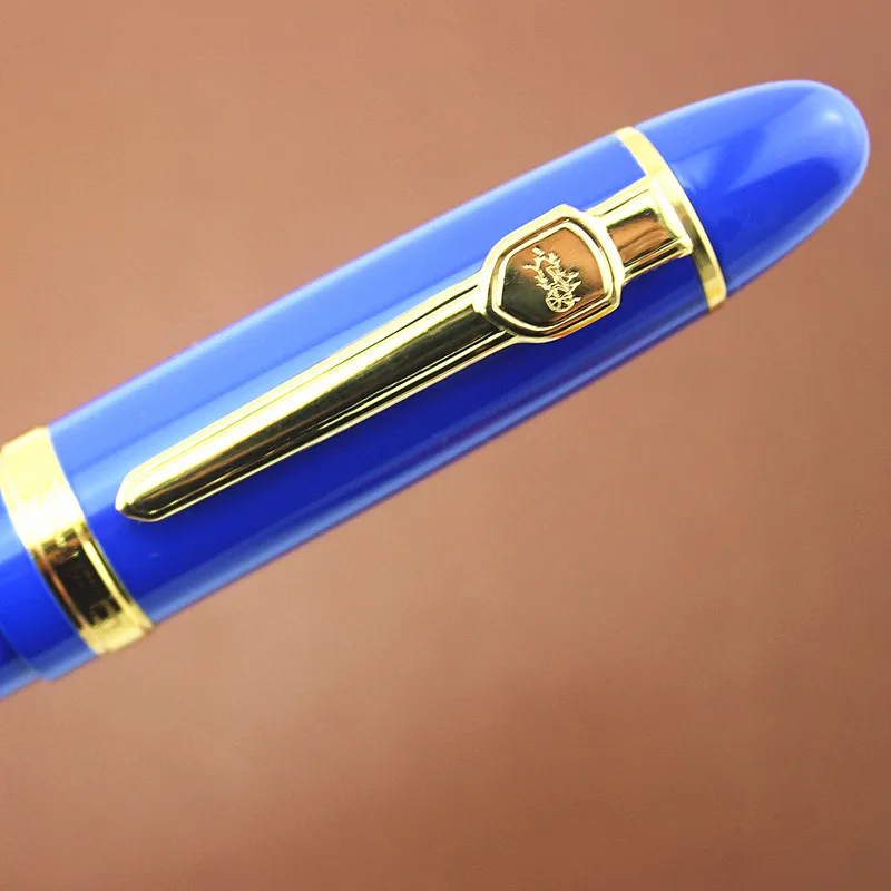 JINHAO 159 синий роскошный Улучшенный Бизнес Офис Подпись роллер ручка Новые