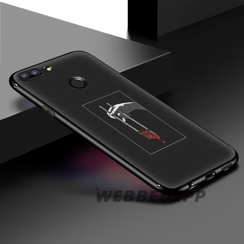 WEBBEDEPP Move Space Skull Girl Мягкий силиконовый чехол для Huawei Honor Mate 20 10 8X 8C 8 6A 7A 7X 7C Lite Pro TPU |