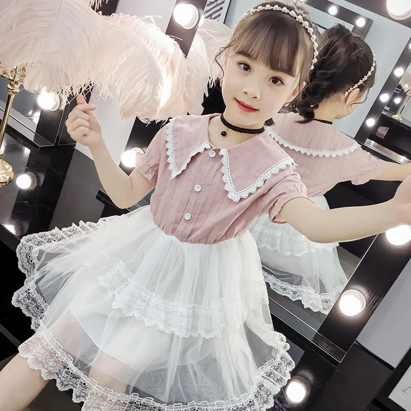 fashion girls dress 2019 summer clothes toddler baby vestidos girl party elegant and wedding 10 12 14 years | Детская одежда и