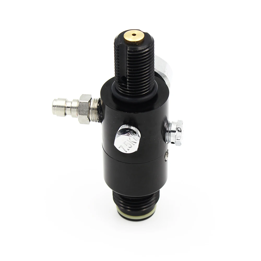 Насос для пейнтбола PCP Scuba HPA Vavle M18x1.5 регулятор черный клапан 4500psi на входе 2200psi