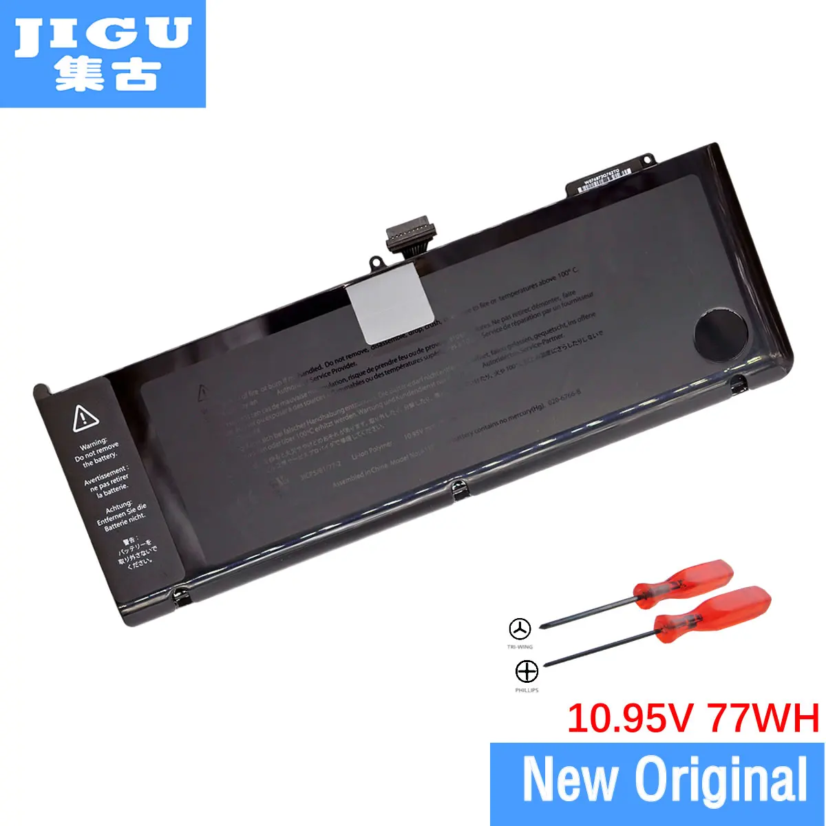 Оригинальный аккумулятор JIGU A1321 для ноутбука Apple MacBook Pro 15 дюймов A1286 MB985 MC986 MC118 MC372