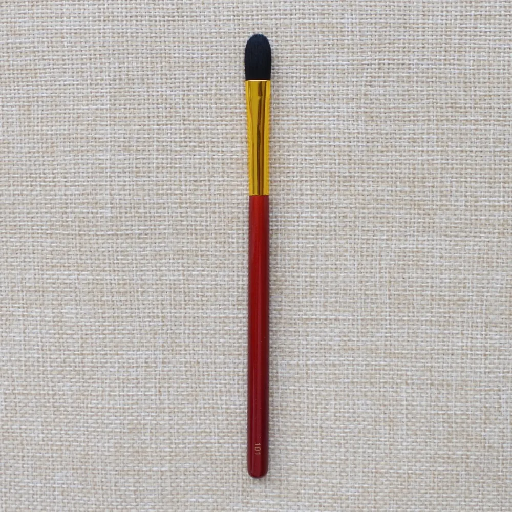 Профессиональные кисти для макияжа R101 упругие синтетические волокна кремовые