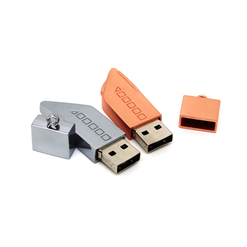 Водонепроницаемый металлический флеш-диск USB 2,0 флеш-накопитель высокоскоростной rail 4 ГБ 8 ГБ 16 ГБ 32 ГБ 64 ГБ U диск карта памяти флэш-диск