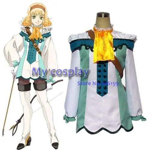 

Tales of the Abyss Natalia Female Cosplay Costume Halloween Costumes Female costume Party Dress-- Freeshipping