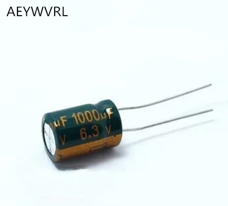 1000UF 6.3V Aluminum Electrolytic Capacitor 6.3V1000UF 8*12mm | Электронные компоненты и принадлежности