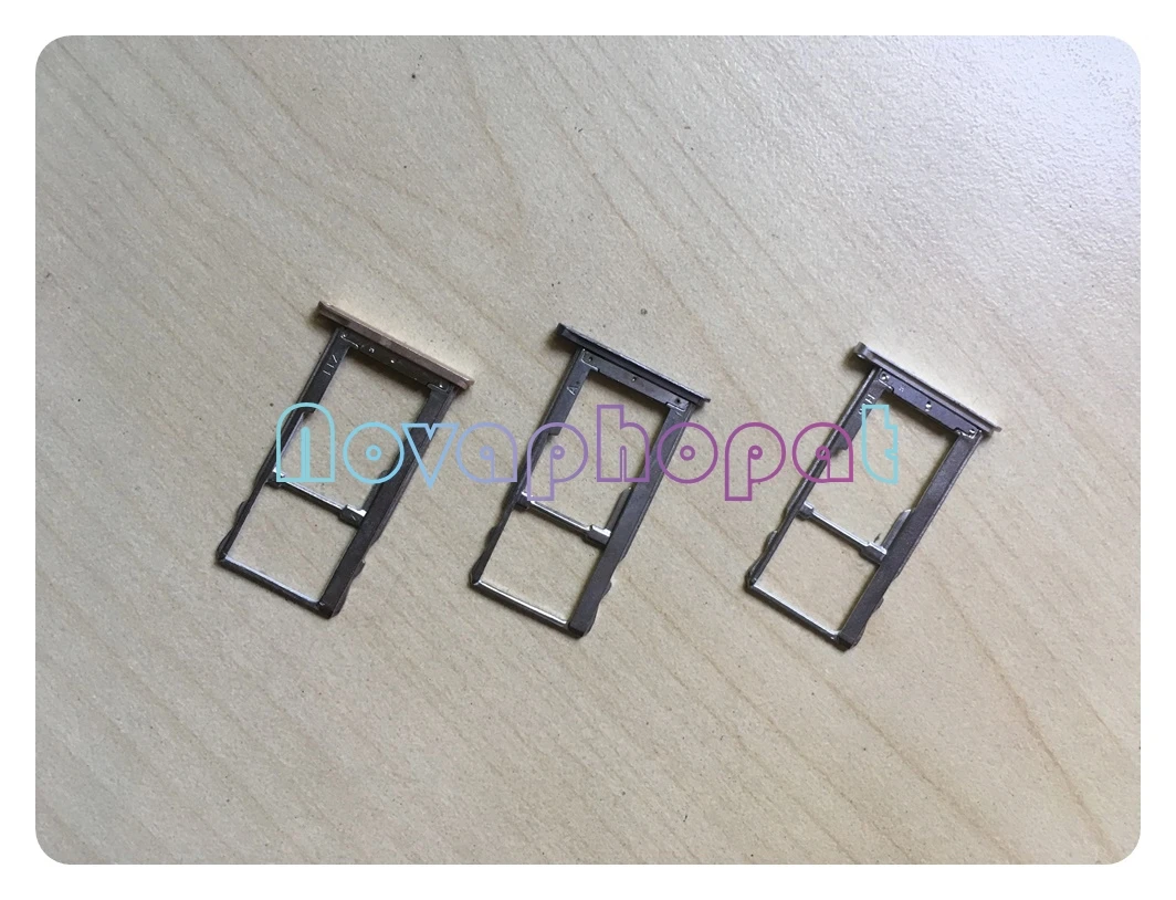 Novaphopat для Meizu M5S M612 держатель SIM-карты разъем Micro SD Сменный адаптер 10 шт./лот |