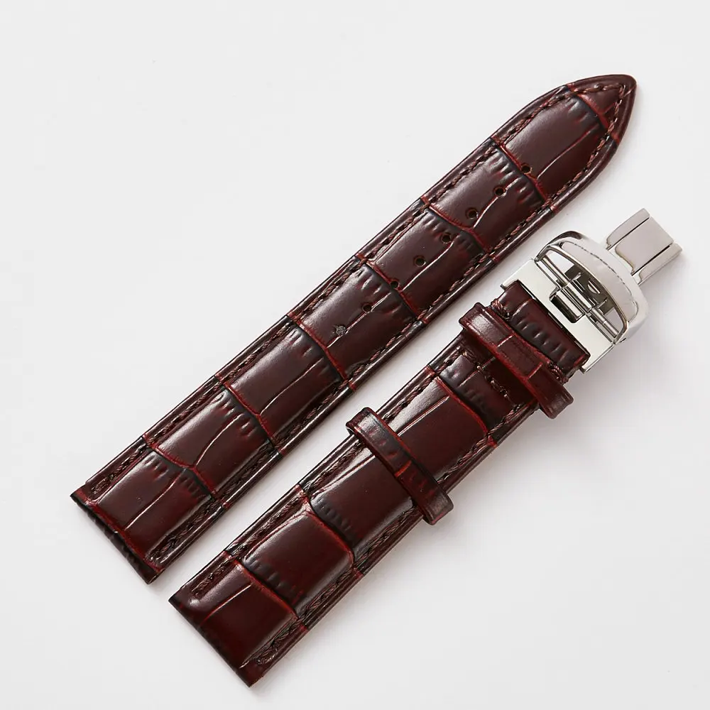 Роскошный ремешок для часов кожаный браслет mido Baroncelli M8600B часы рулевой из