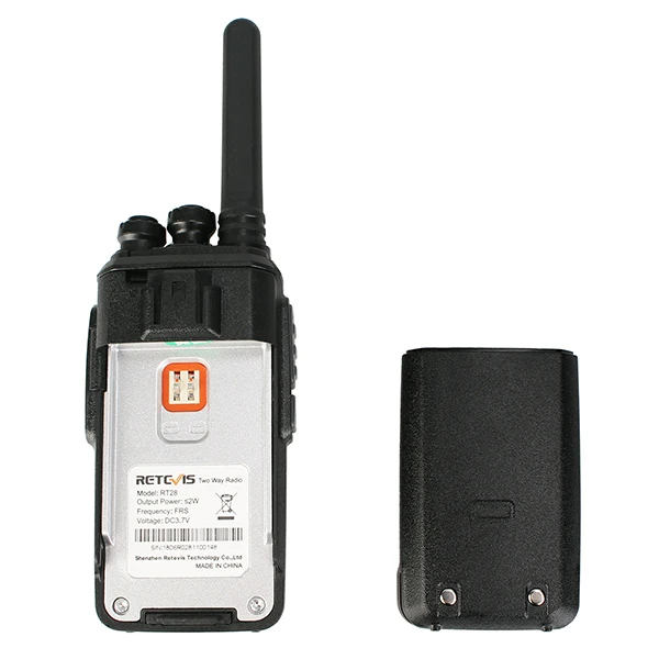 2 шт. Retevis RT28 портативная рация 2 Вт CTCSS& DCS VOX UHF частота Micro USB зарядное устройство двухсторонняя радиостанция Ham радио Hf трансивер