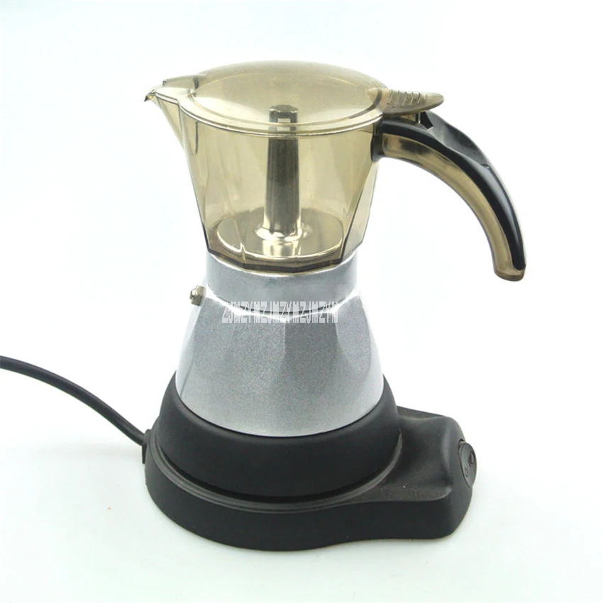 

B10-600 300Ml Office Portable Moka Pot Household Electric Coffee Maker Pot Kitchen Electric Coffee Making Machine 220-240V