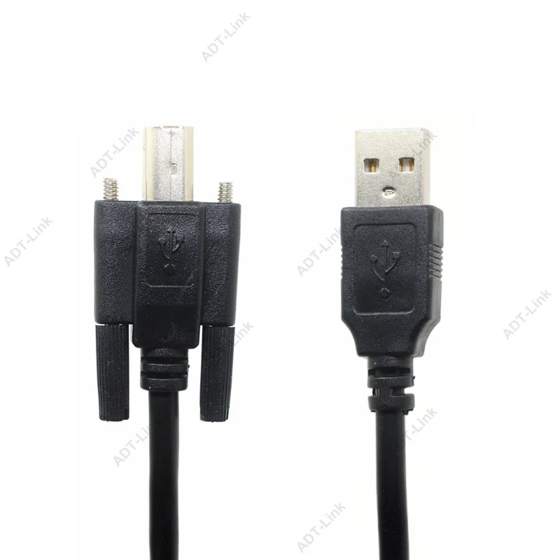 USB2.0 B Male Printer Interface Data Cable USB Type BM With screw locking For Machine Vision Industrial Camera | Электроника