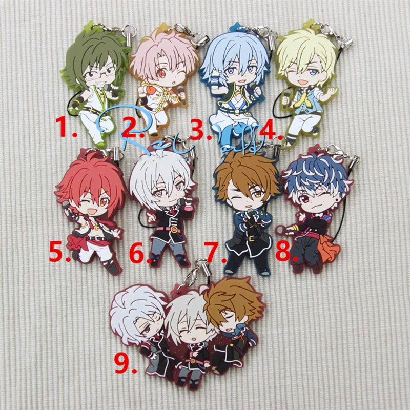 1 шт. брелок IDOLiSH7 в качающемся стиле IZUMI IORI OTOHA MITSUKI TAMAKI NAGI Подвеска для сумки