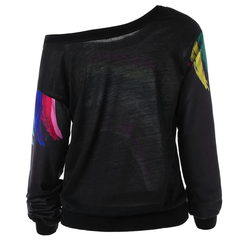 Женский Повседневный пуловер с длинным рукавом высокое качество Женская мода 2018