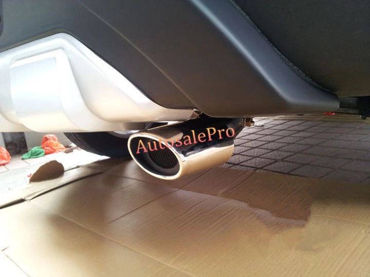 Задняя выхлопная труба из нержавеющей стали глушитель выхлопной трубы