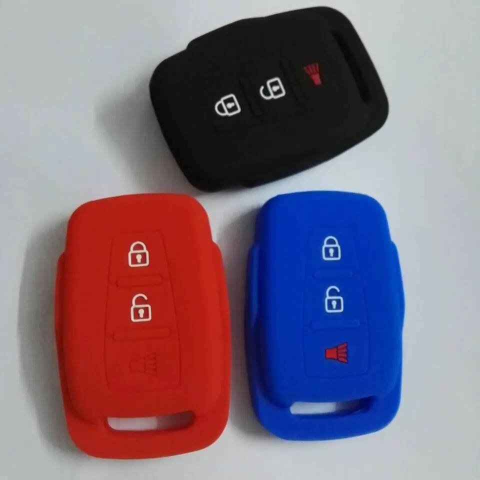Силиконовый чехол для ключей с пультом дистанционного управления 2 + 1/3 кнопок|2