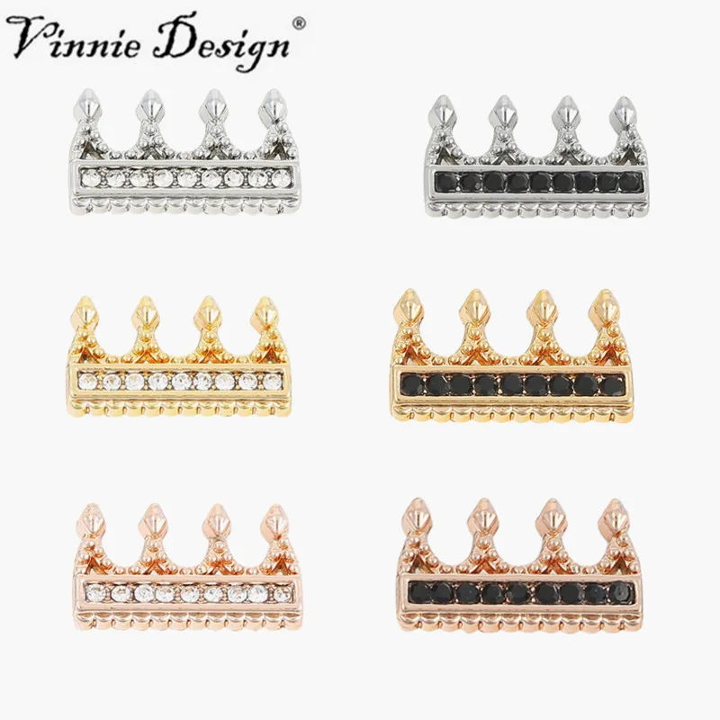 Винни Дизайн Ювелирные изделия проложить Корона горка Подвески подходят на