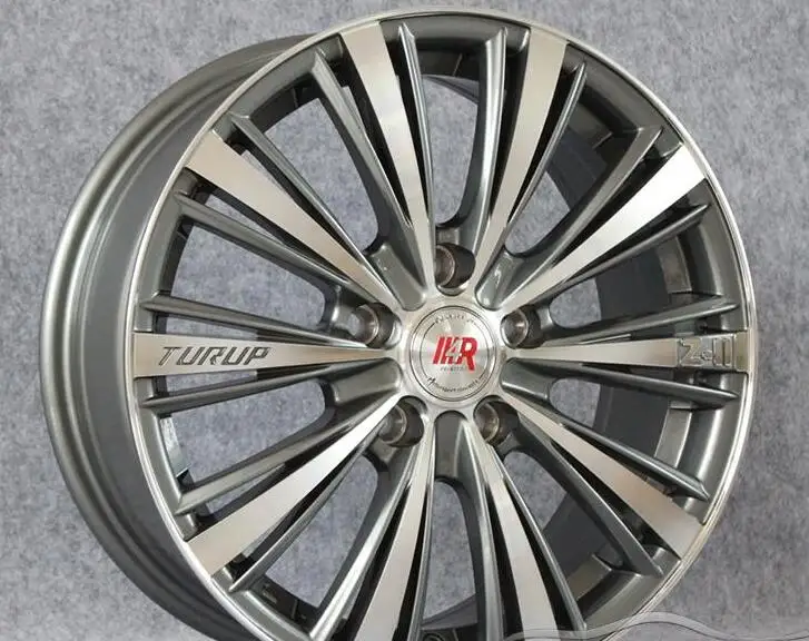 Синие 16 17 дюймов 5x108 5x114,3 автомобильные легкосплавные колесные диски