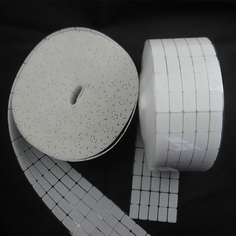 50 пар двусторонние нейлоновые квадратные наклейки 2 х3 см|hook loop|fastener tapeadhesive hook loop |