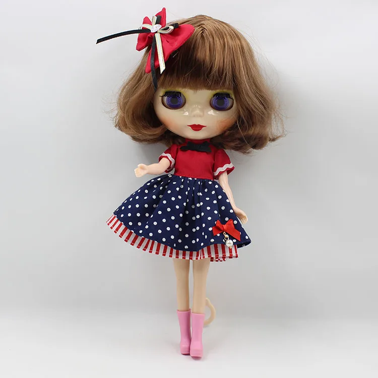 Blyth кукольные костюм комплект с платьем-1/6 Озон licca Дженни Jc5 ледяной | Игрушки и