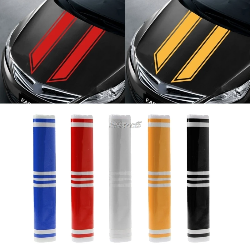 Универсальные Стикеры для автомобильного стайлинга 130 см x 24 автомобильный капот